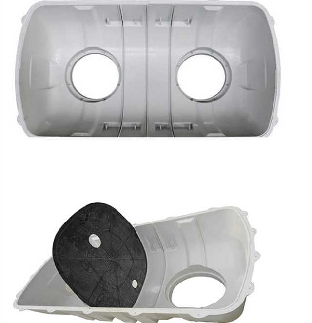 Fiberglass septic tanks