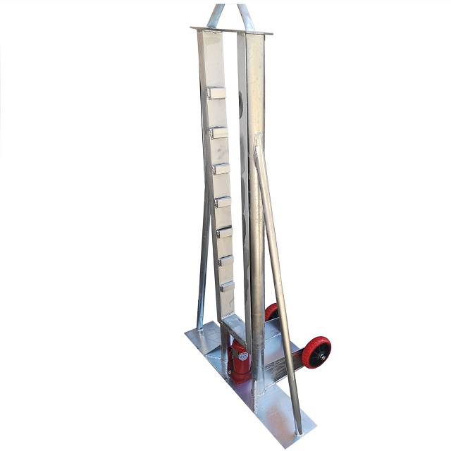 Cable drum jack galvanized